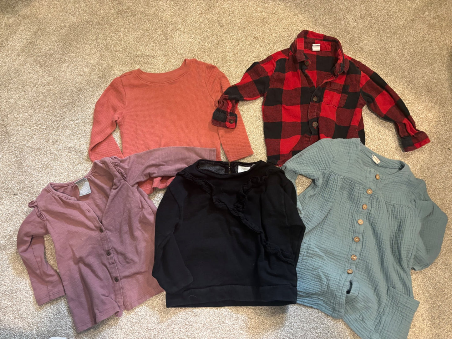 Assorted 18-24 month long sleeve , Kids 24 Month (18-24M)