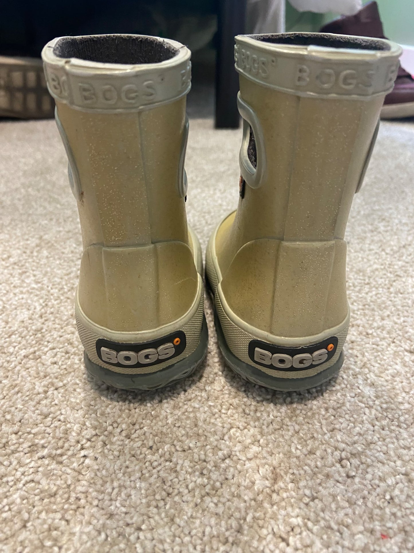Gold sparkly Bogs, Shoes 4 (Baby: 0-12 mth)