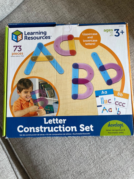 Learning Resources Letter Construction Set