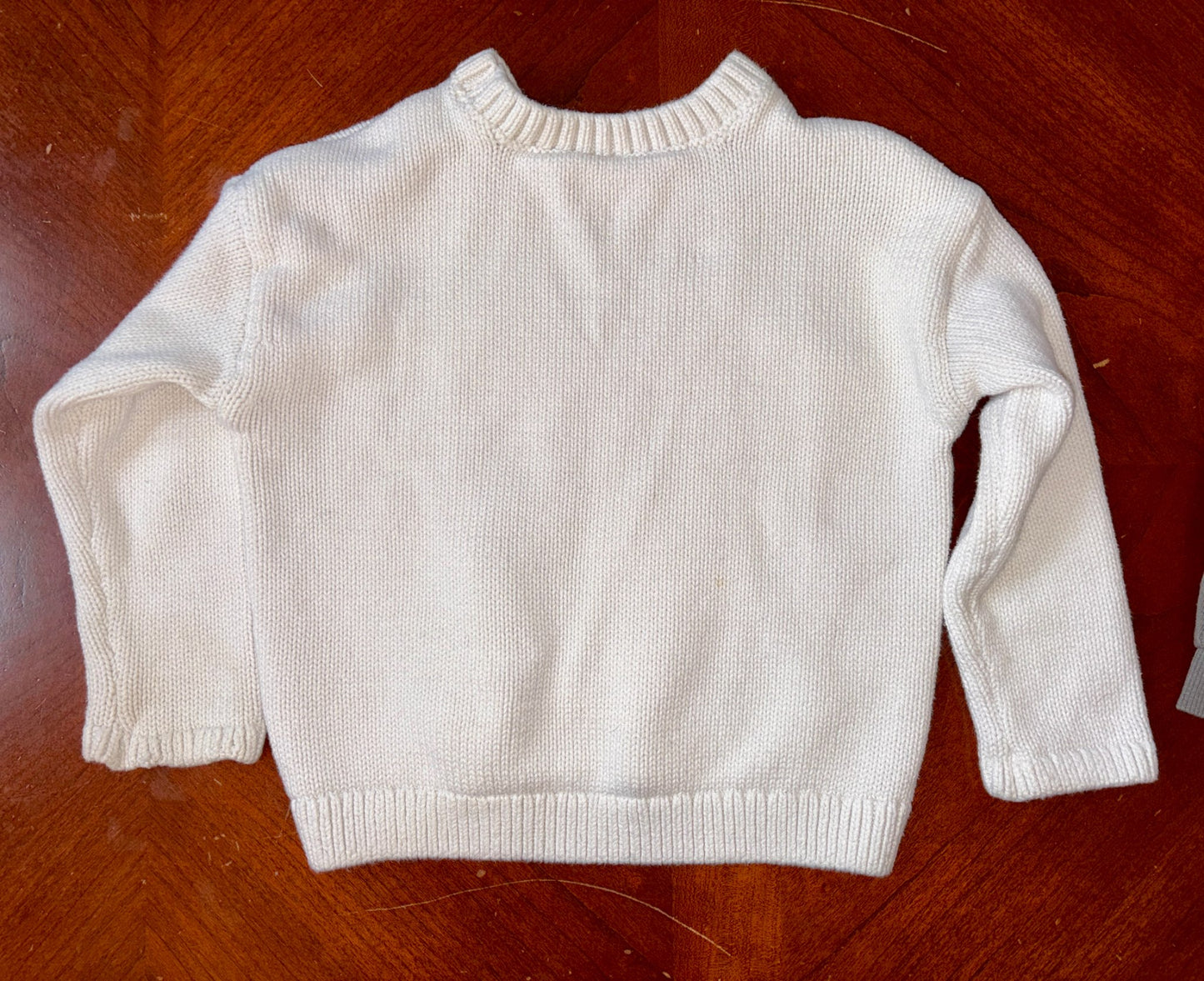 Girls Cable Knit Sweater & Crewneck (MSRP $56), Kids 4/4T