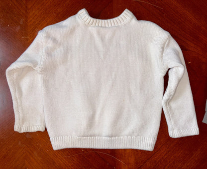 Girls Cable Knit Sweater & Crewneck (MSRP $56), Kids 4/4T