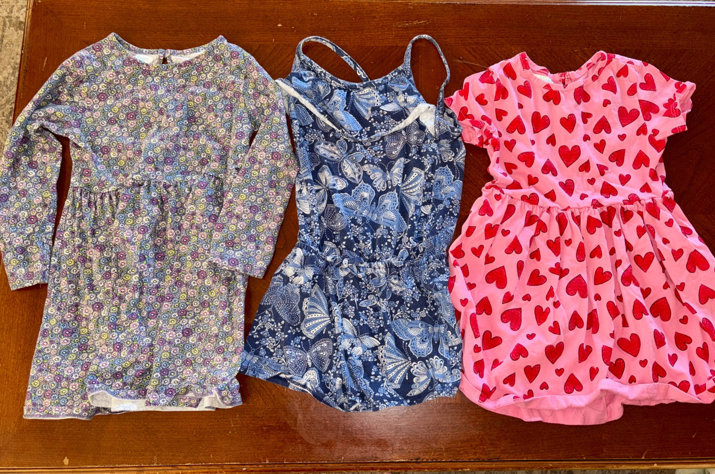 Girls Romper & Dress Bundle, Kids 5/5T