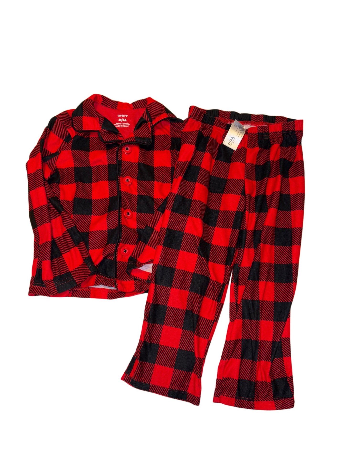 Flannel PJ’s, Kids 4/4T