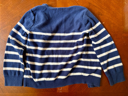 3 pcs Girls Jeans and Long Sleeve Outfit with Cardigan (Retails $48), Kids 4/4T