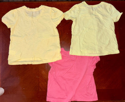 3 pcs Girls Gap T-Shirt Bundle (Retails $36), Kids 4/4T