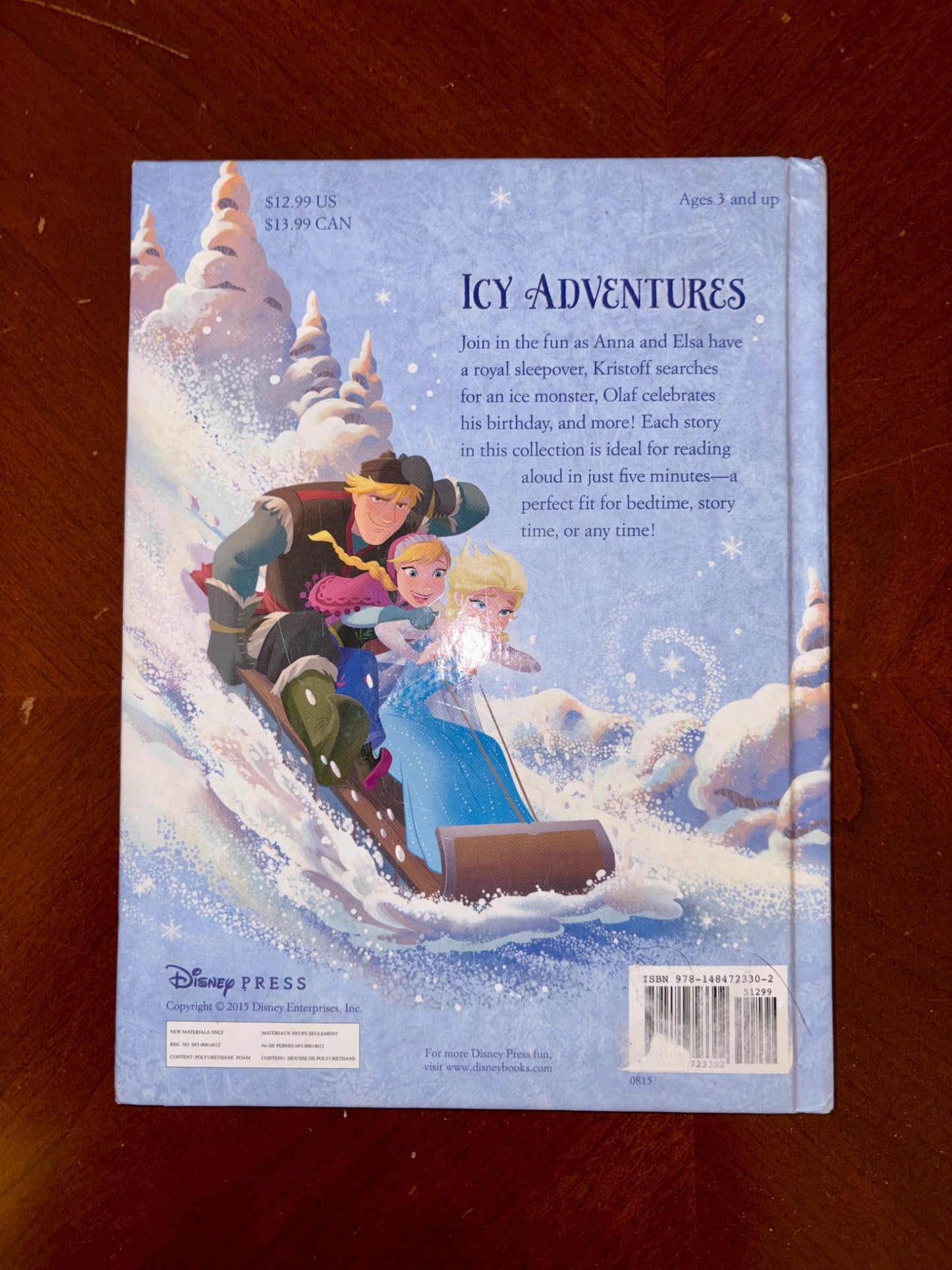 Frozen 5 Minute Stories
