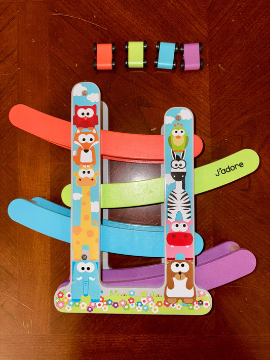 J’adore Wood Animal Race Track (Retails $24)