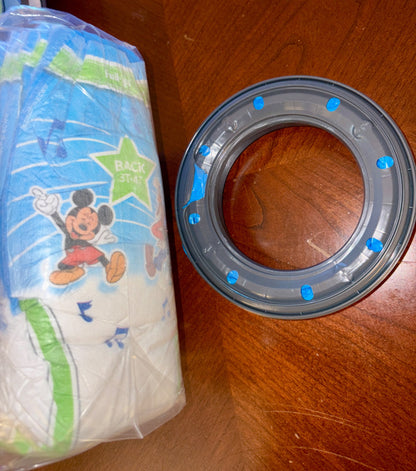 Huggies Pull Ups Size 3/4 and Diaper Genie Refill