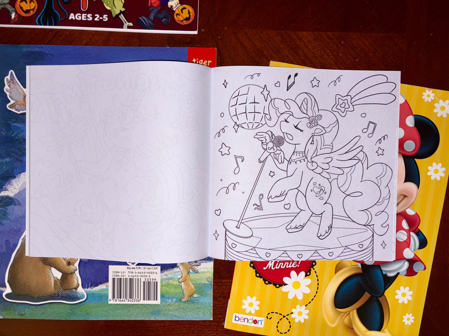 4 pcs NEW Colouring and Sticker Books Bundle