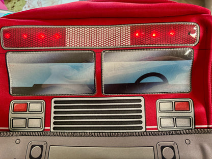 One Size Fits All Toddler Light Up Fire Truck Costume (Retails $50), Kids 4/4T