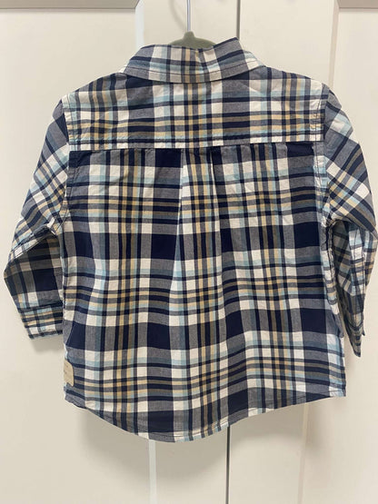 Janie & Jack plaid button down. Retails $59, Kids 18 Month (12-18M)