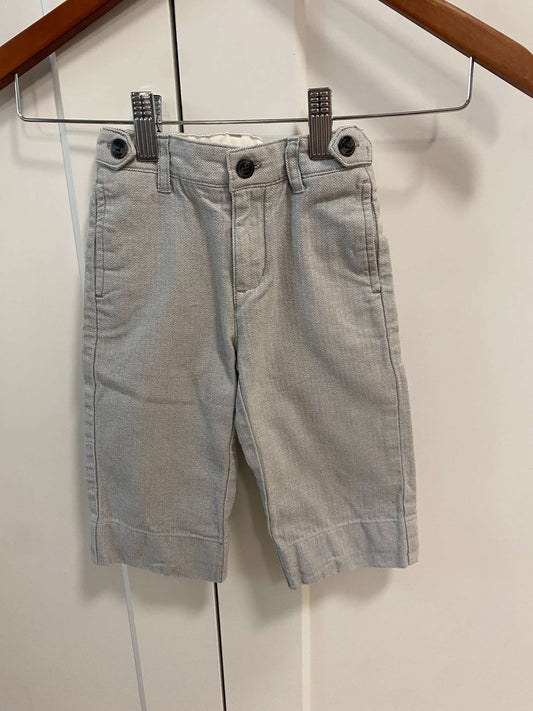 Grey herringbone cotton dress pants, Kids 18 Month (12-18M)