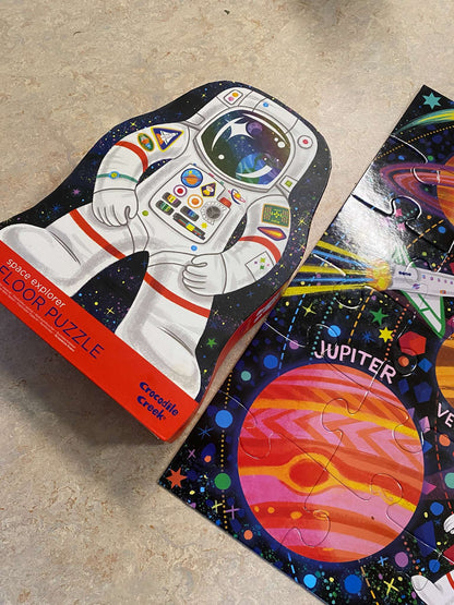 Space Explorer floor puzzle
