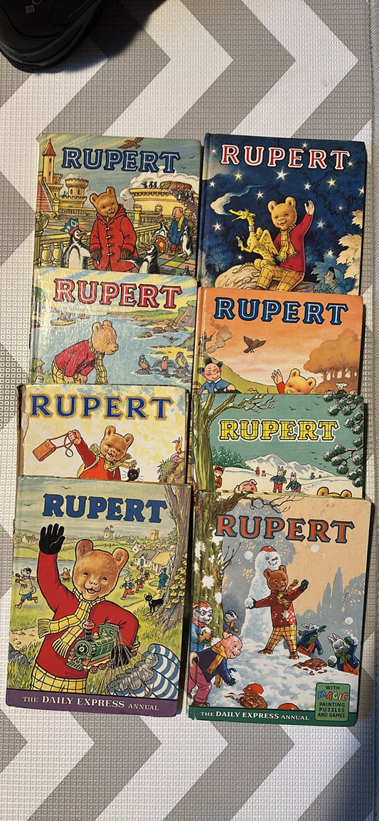 Vintage Rupert Book Collection