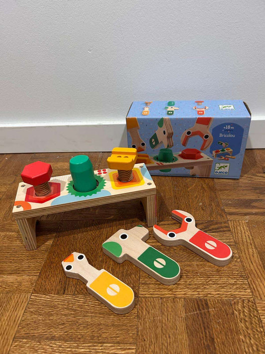 Baby bricolage wooden toy