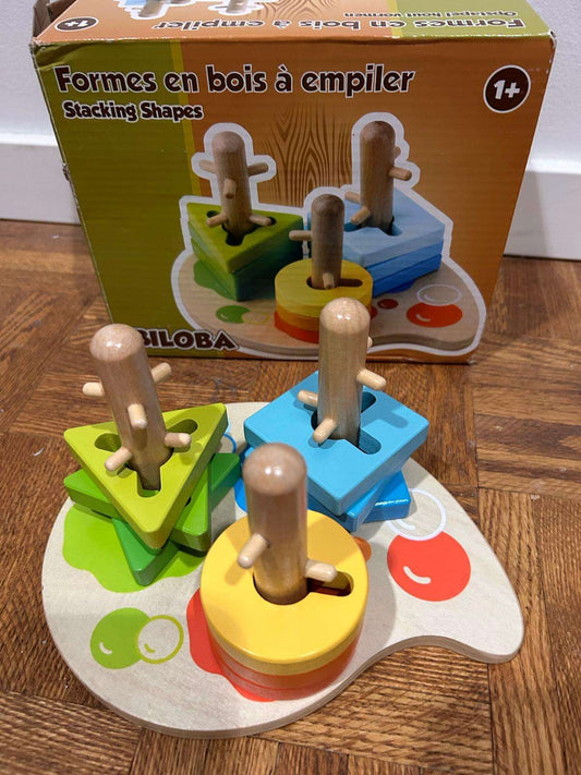 Twist and Turn Montessori wooden toy