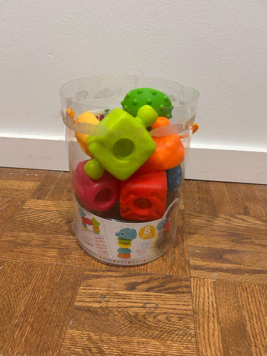 Toddler sensory plug toy