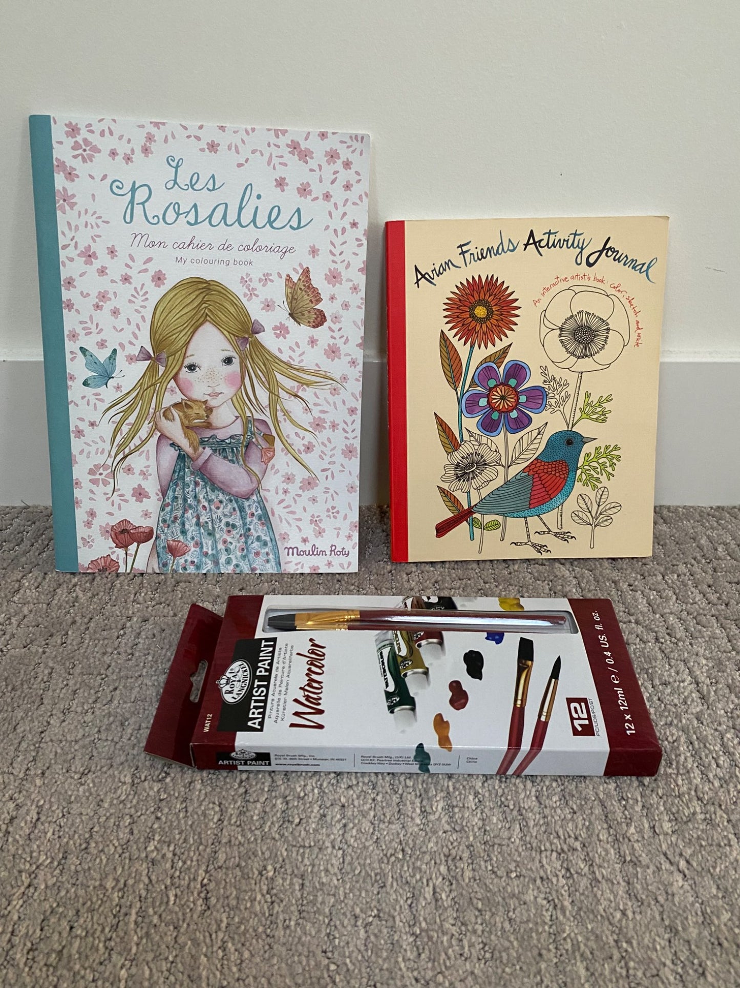 Brand new activity books & paints