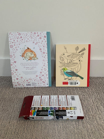 Brand new activity books & paints