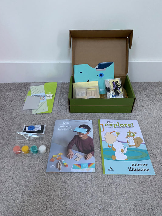 Kiwi Crate - Mirror Illusion activity kit