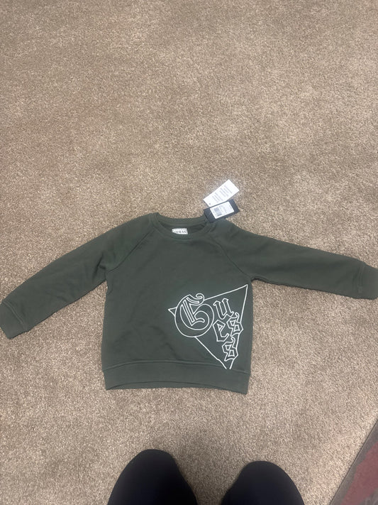 Guess boys size 4 crewneck sweater nwt, Kids 4/4T