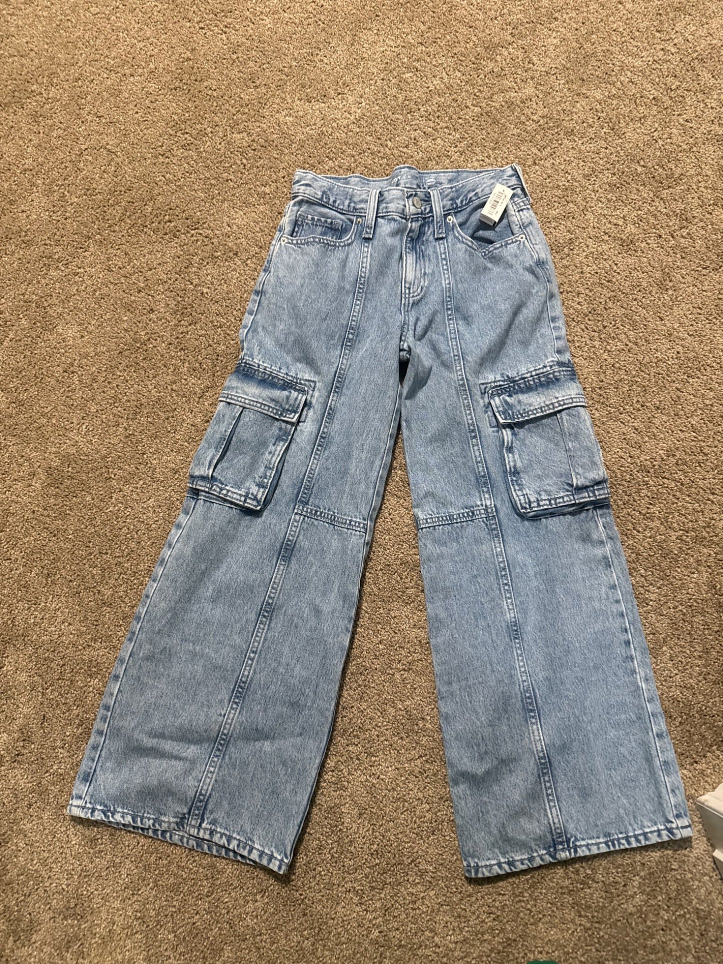 Brand new old navy wide leg jeans NWT 12 , Kids 12