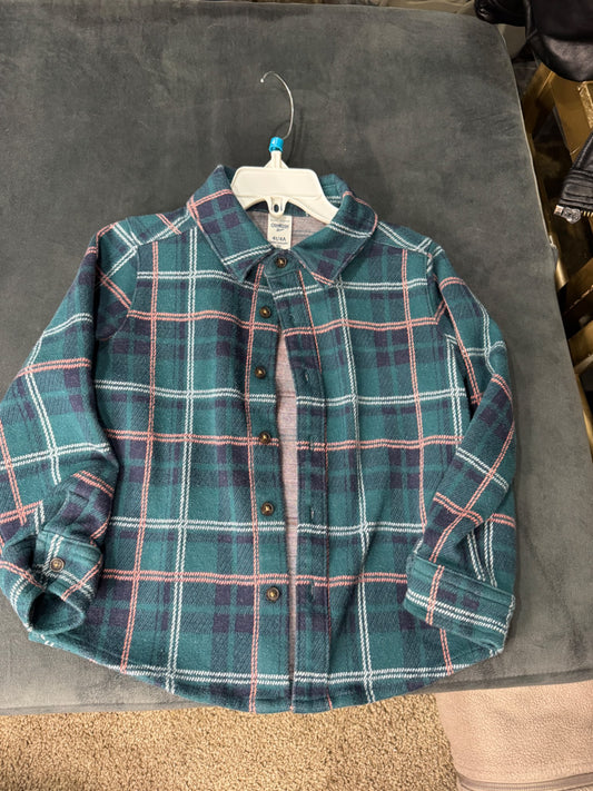 Carters size 4 button up , Kids 4/4T
