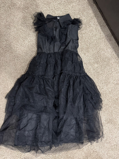 Size 9/10 Wednesday Adam’s costume dress , Kids 8