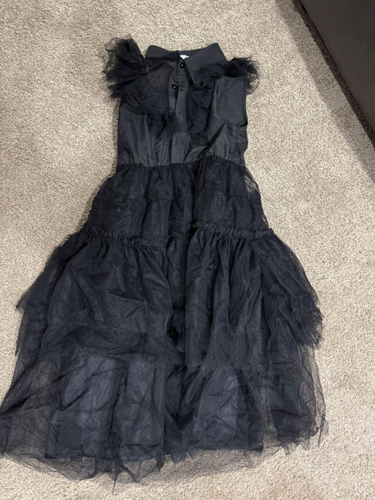 Size 9/10 Wednesday Adam’s costume dress , Kids 8