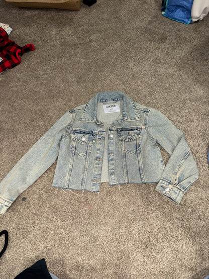 Girls 10/12 Jean jacket new , Kids 10