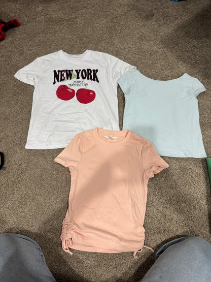 Set of 3 size 12/14 shirts , Kids 12