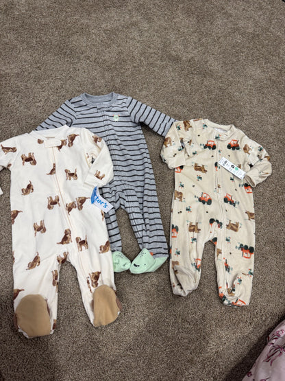 Carters boys sleeper lot , Kids 6 Month (3-6M)