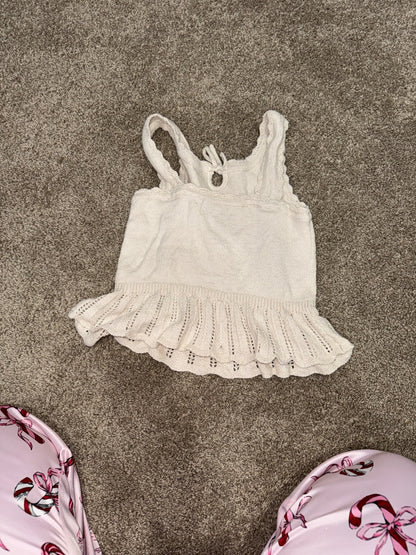 Old navy crochet tank top 10-12 girls , Kids 10
