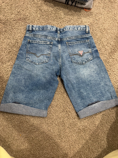 Guess jeans long shorts 12 boys NWT , Kids 12