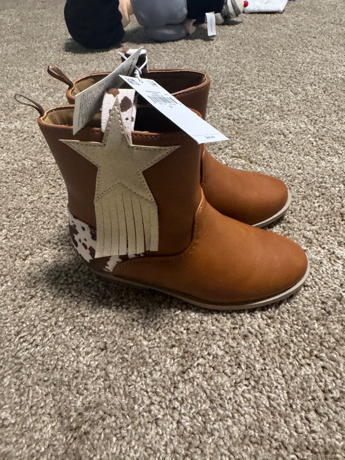 Toddler 9 cowgirl boots NWT , Shoes 9 (Toddler:2-4yr)