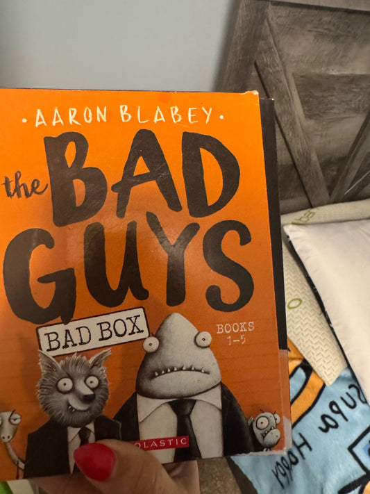 Bad guys book set