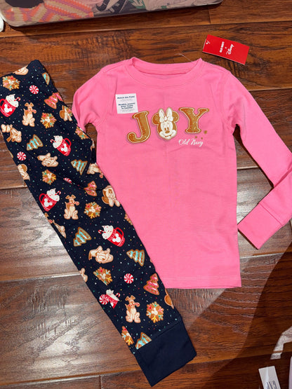 Disney Xmas pjs NWT girls 5 old navy , Kids 5/5T