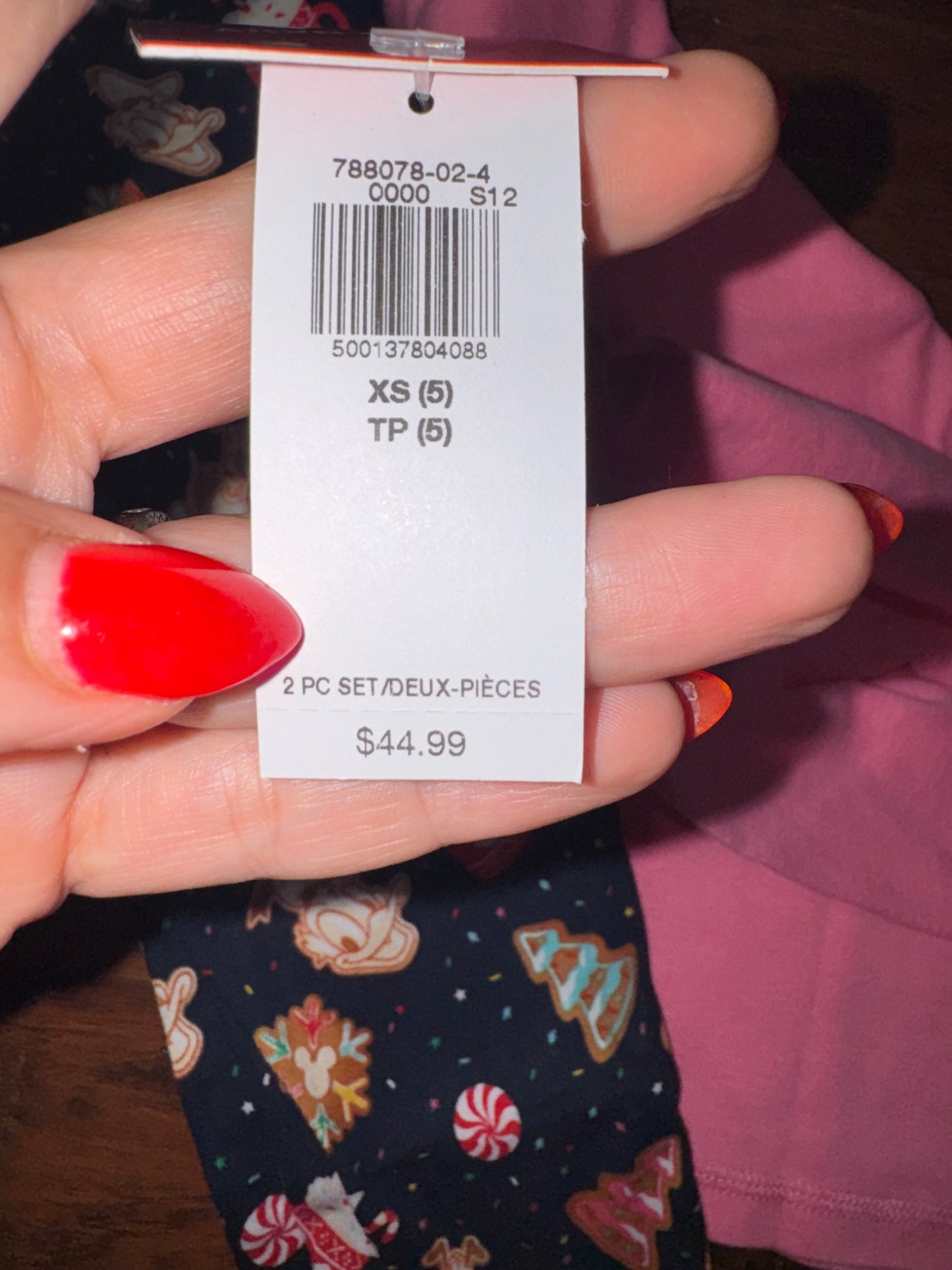 Disney Xmas pjs NWT girls 5 old navy , Kids 5/5T