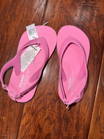 Size 9 child flip flops NWT , Shoes 9 (Toddler:2-4yr)