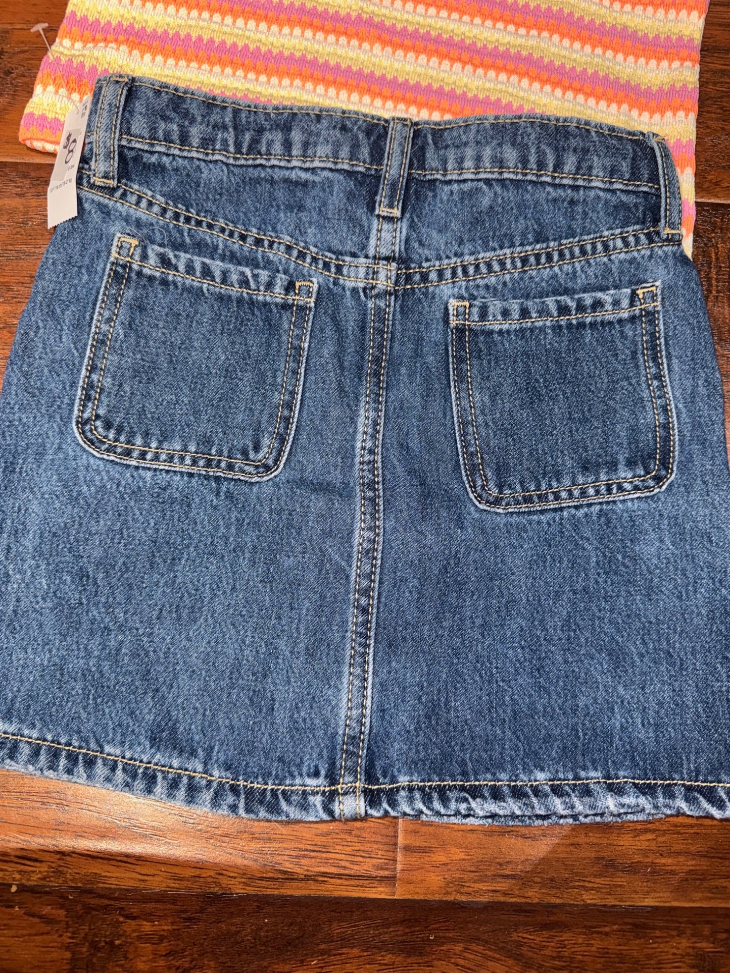 Old navy tshirt and jean skirt brand new size 5 , Kids 5/5T