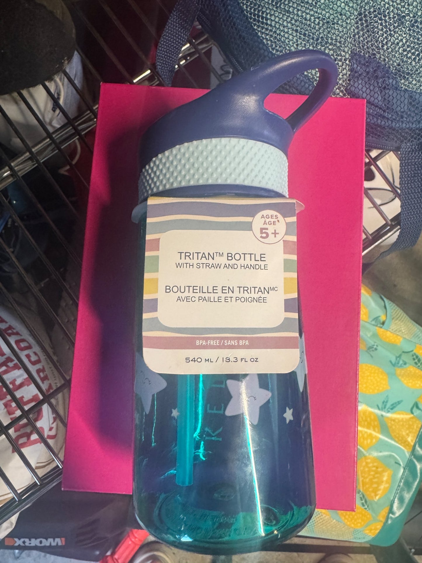 New water bottle with straw toddler
