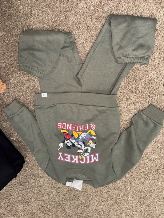 Mickey gap sweatsuit size 3 new , Kids 3T