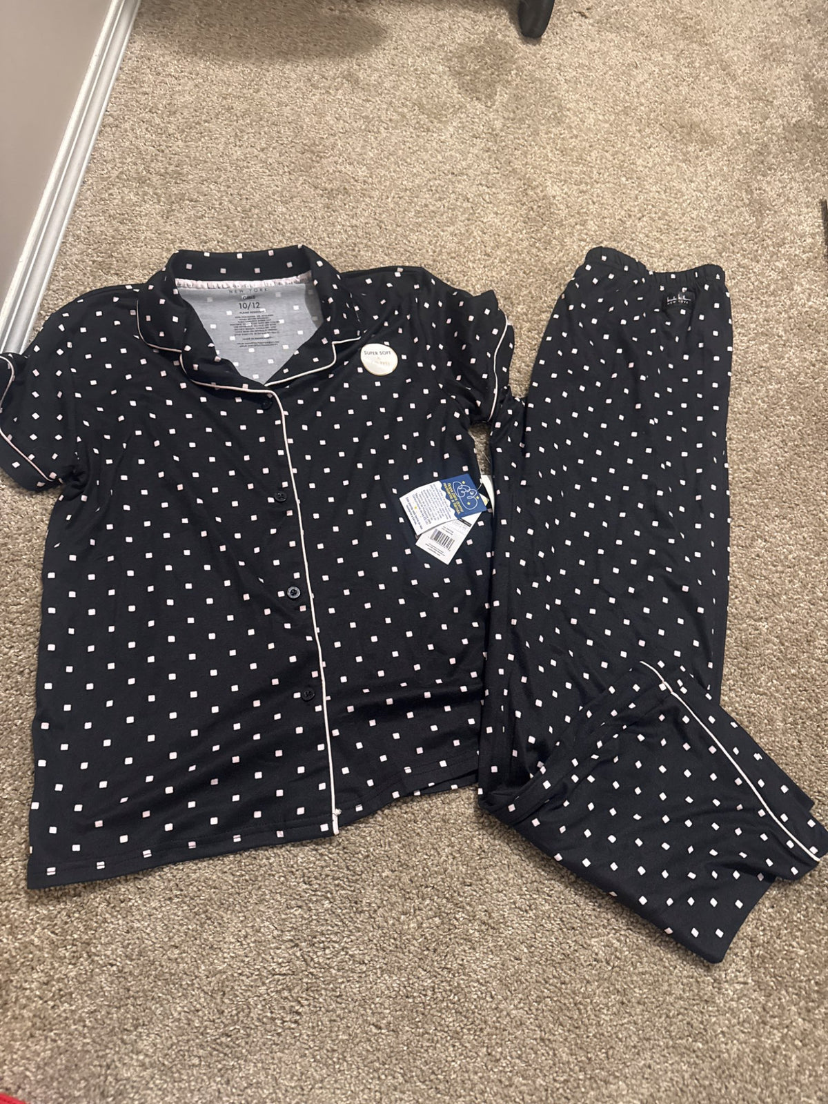 Brand new 10/12 girls pjs Nicole hiller , Kids 10