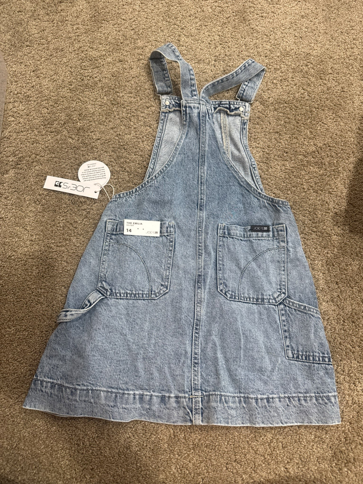 Joes Jean skirt overalls size 14, Kids 14