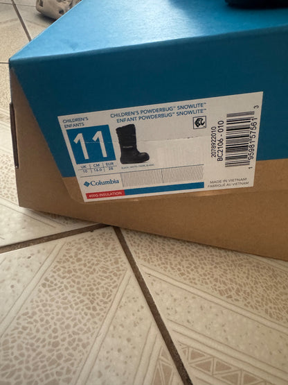 Brand new Columbia toddler size 11 winter boots , Shoes 11 (Toddler:2-4yr)