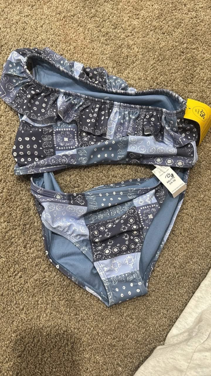 14/16 gap bathing suit 2 piece NWT , Kids 14