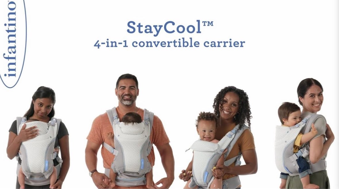 Infantino Convertible Baby Carrier - Retails $100