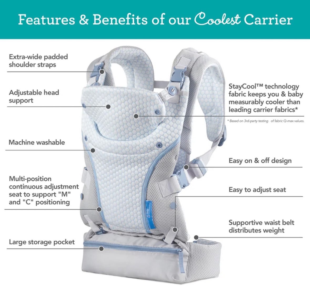 Infantino Convertible Baby Carrier - Retails $100