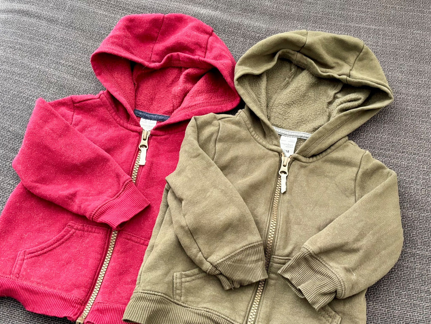 2 x hoodies, 9-12 months, Kids 12 Month (9-12M)
