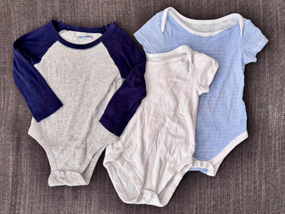3 x onesies 12-18 months, Kids 18 Month (12-18M)